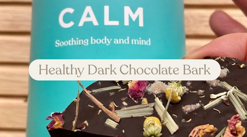 Healthy Dark Chocolate Bark
