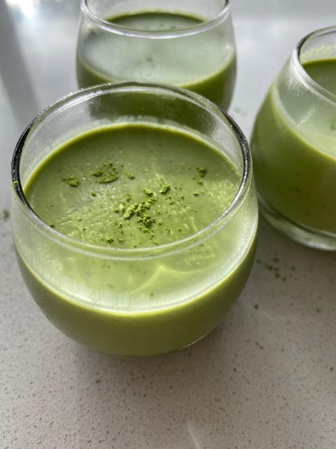 Dairy-Free Matcha Panna Cotta Recipe