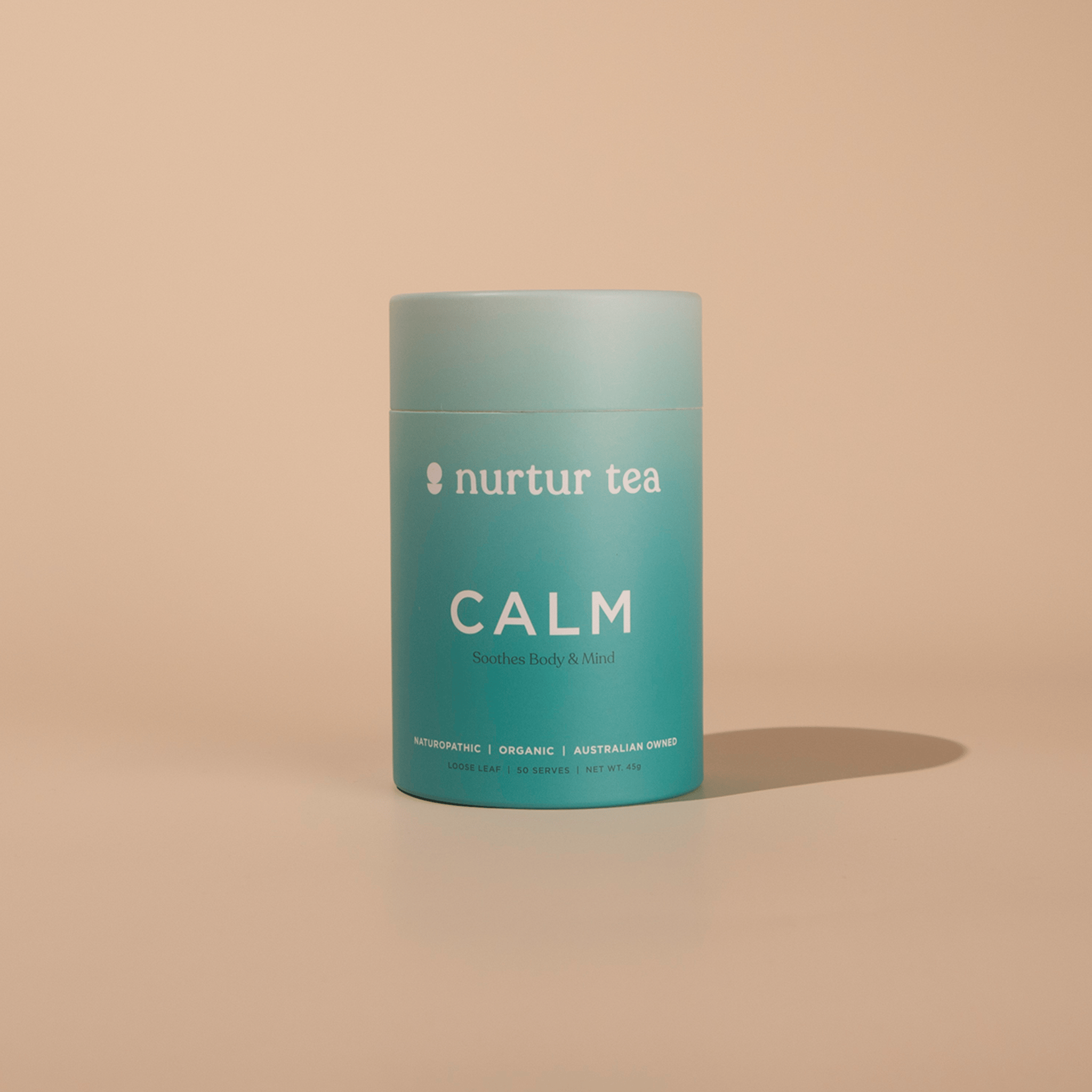 Calm herbal tea for anxiety relief and stress support in women - Nurtur Tea Australia
