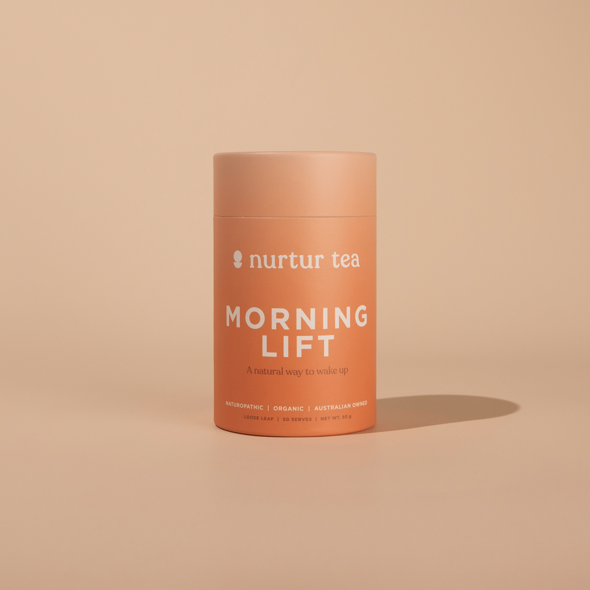 Morning Lift herbal tea for detox and metabolism boost in women - Nurtur Tea Australia