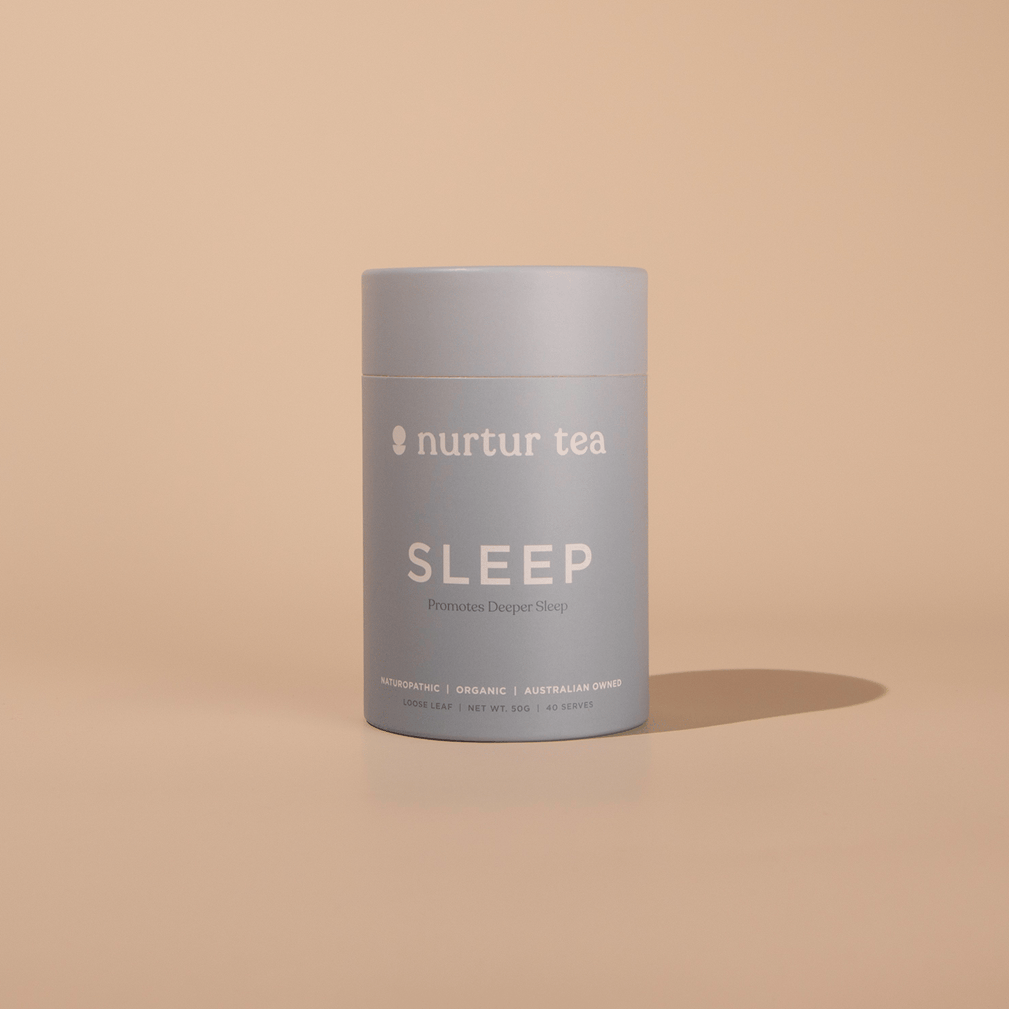 Sleep herbal tea blend for deep quality sleep in women - Nurtur Tea Australia