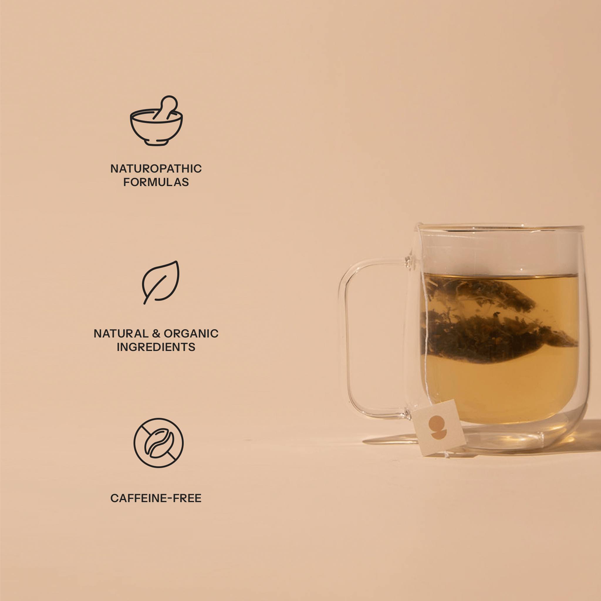 Cinnamon Flow herbal tea for luteal phase and PMS support in women - Nurtur Tea Australia