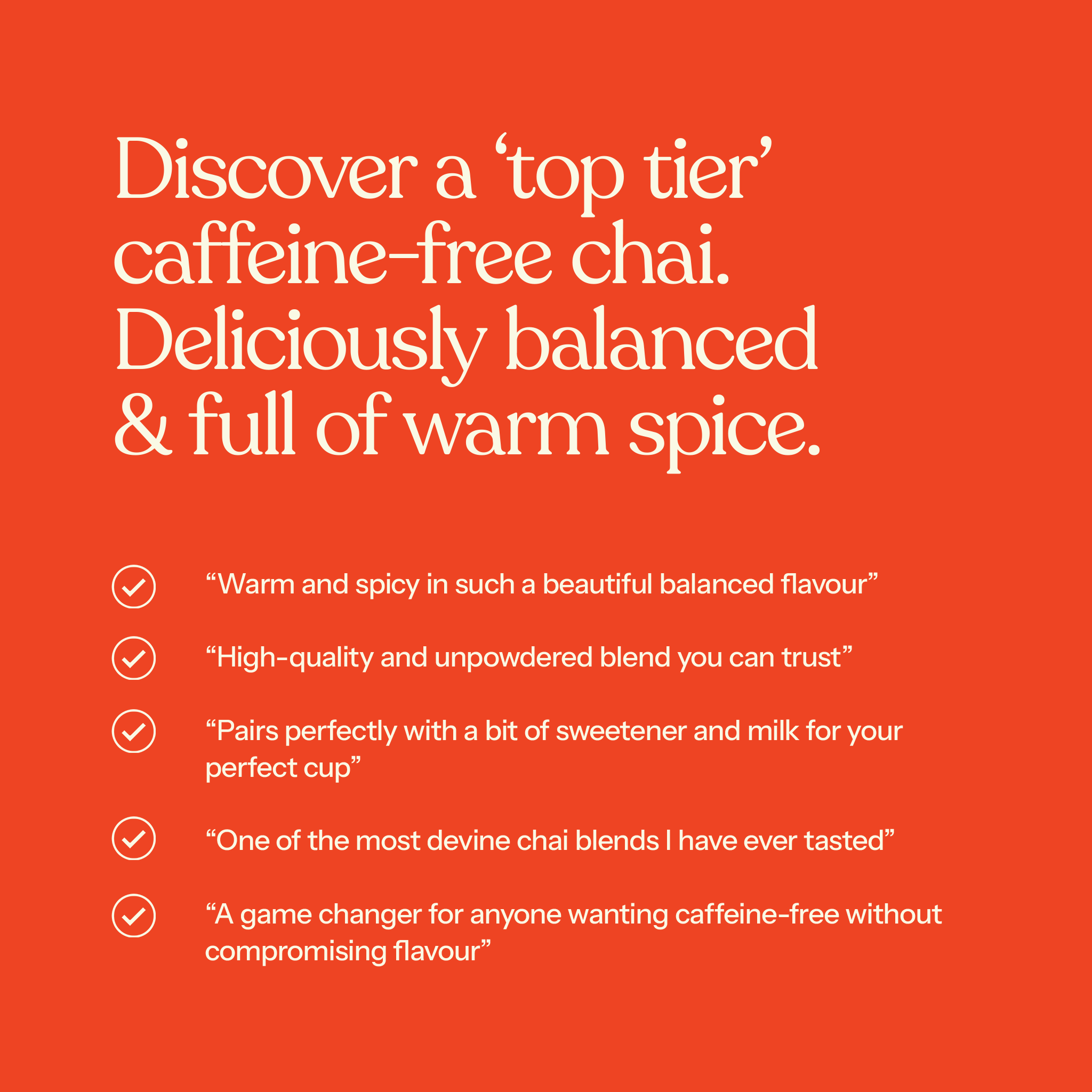 Chai Tea: Digestion & Gut Support