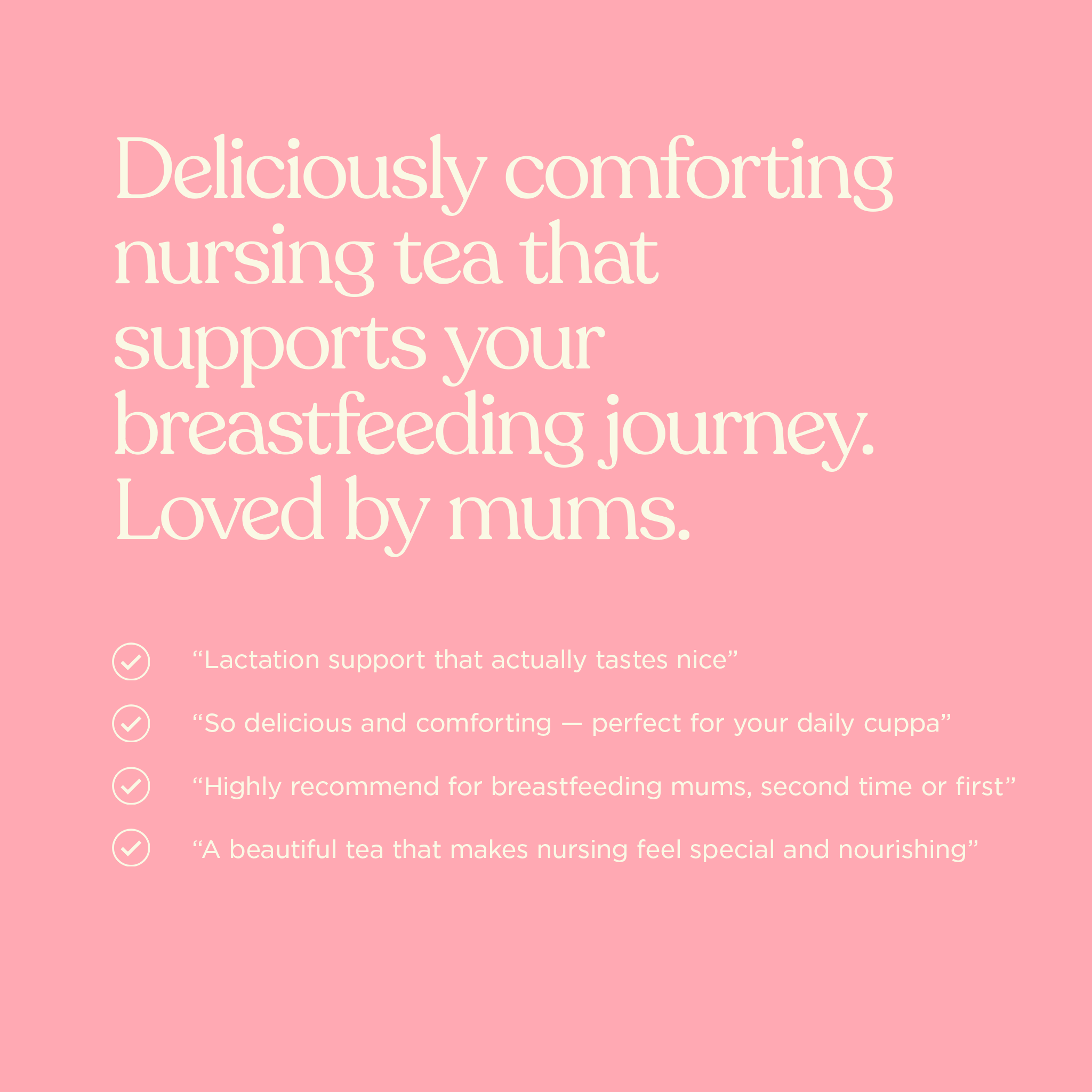 Nursing herbal tea to support breastfeeding and reduce colic symptoms - Nurtur Tea Australia