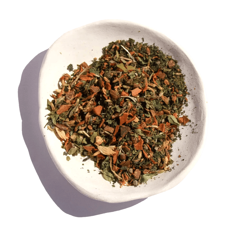 Cinnamon Flow herbal tea for luteal phase and PMS support in women - Nurtur Tea Australia
