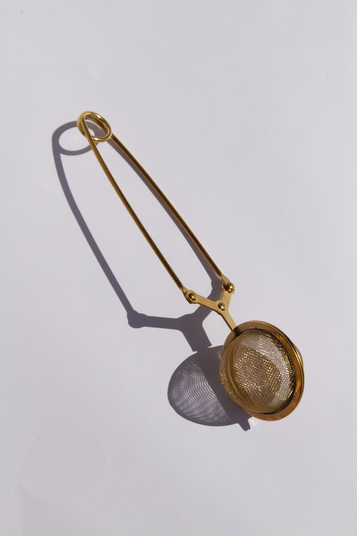 Gold Tea Strainer Nurtur Tea