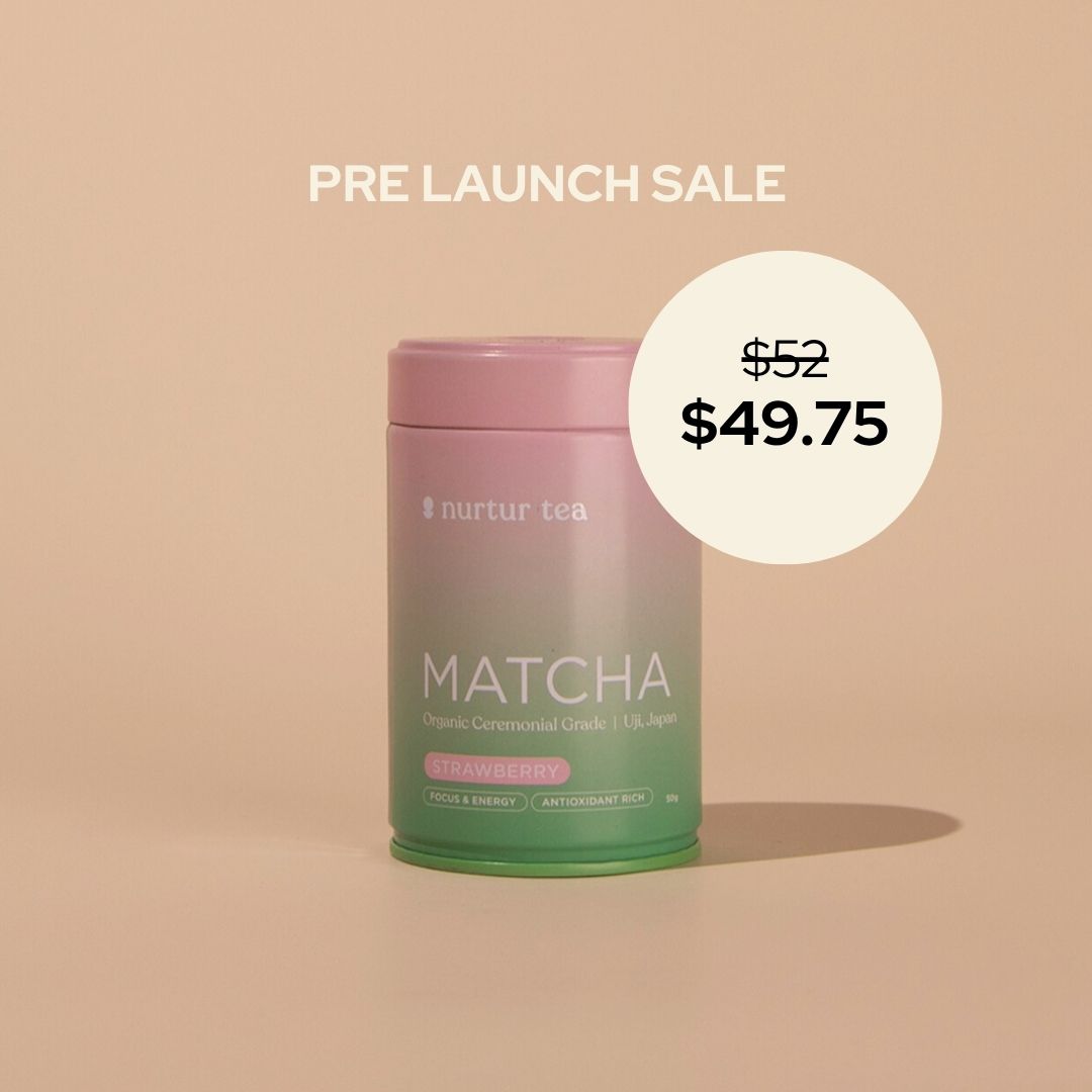 Pre-Order Strawberry Matcha – only 200 tins available