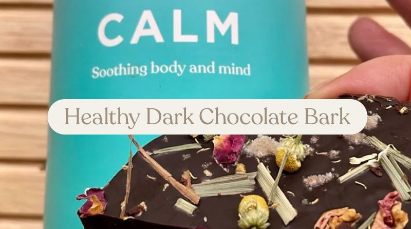 Healthy Dark Chocolate Bark